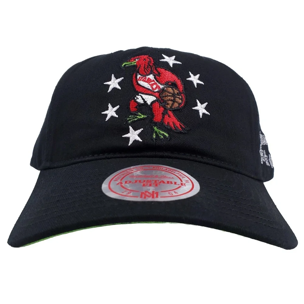Future Atlanta Hawks‎ Mitchell & Ness NBA Dad Hat Cap BR Remix Black NWT